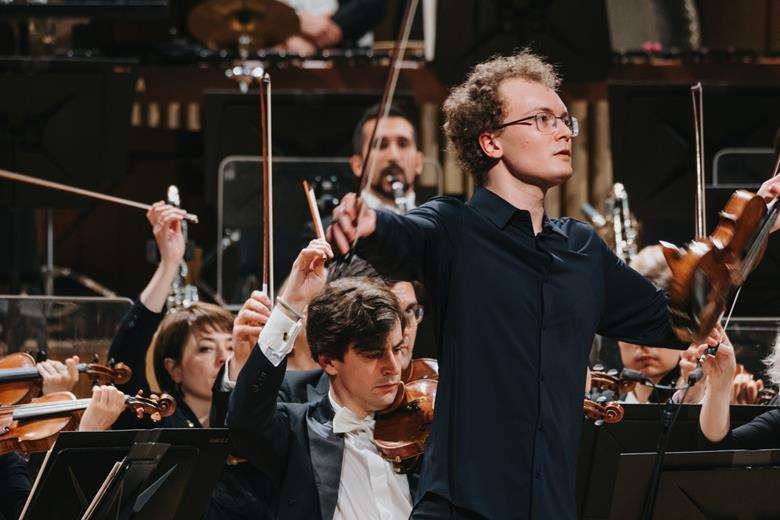 Violinist Dmytro Udovychenko