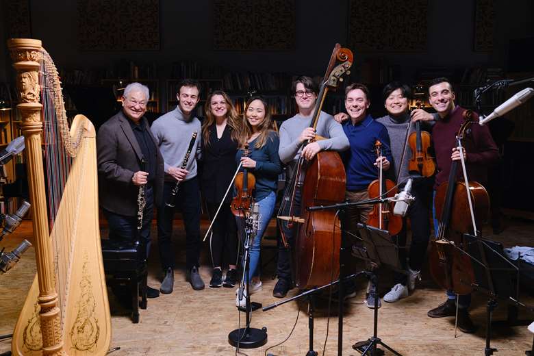 The Loeffler Octet Ensemble before world-premier recording