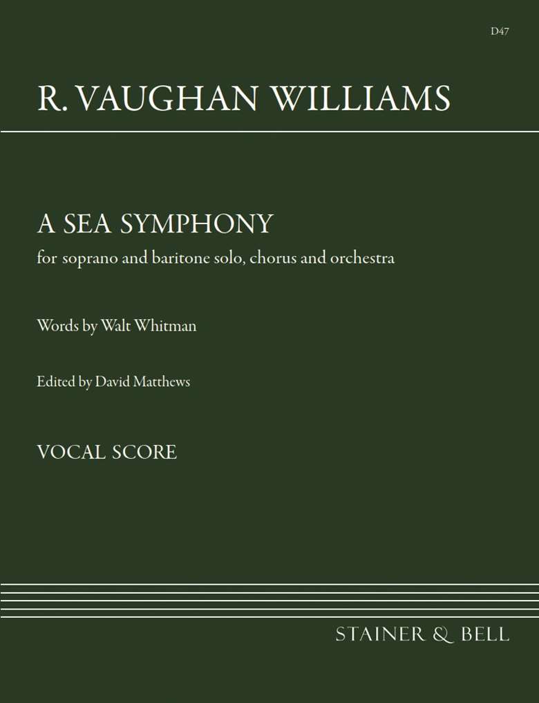 Sop & Bar soli, SATB chorus and large orchestra: Stainer & Bell, £130 full score (B973), £15.95 vocal score (D47) The First