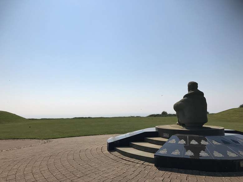 The memorial to the Battle Of Britain, one of the early stages of the war that ended 80 years ago today (photo: Jack Pepper)