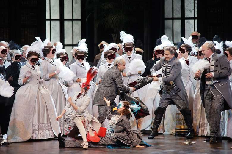Stefan Herheim’s audacious 2016 production at Dutch National Opera may divide opinion but its interweaving of Tchaikovsky’s biography is compelling (photography: Monika Forster))